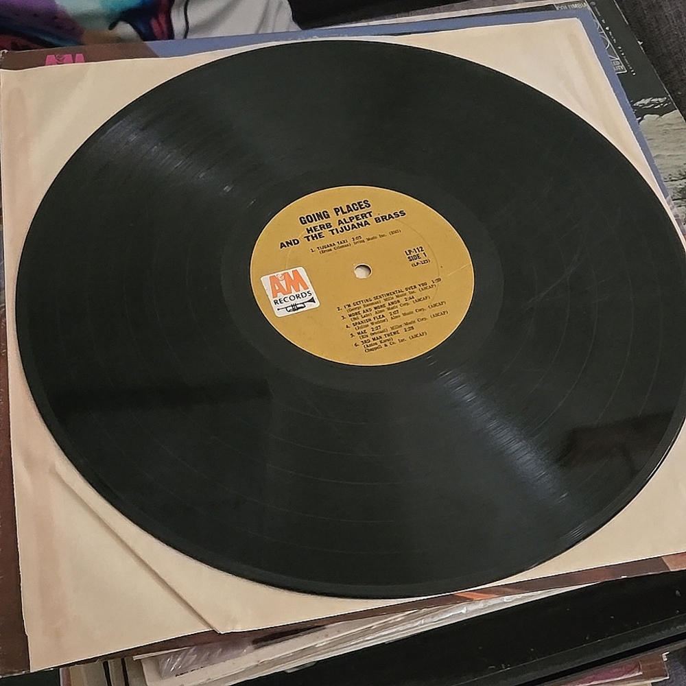 Vintage 1965 Vinyl Record Album: Herb Alpert & the Tijuana Brass-Going Places - Picture 4 of 8